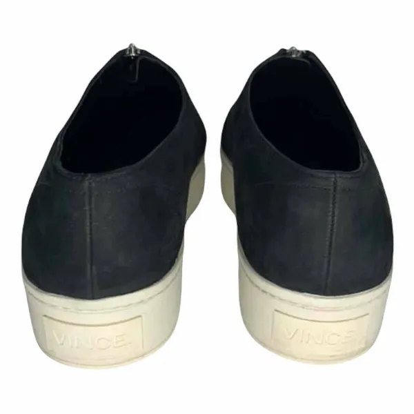Vince.‎ Warner Zip-Front Platform Sneaker Black 9.5 - Image 4