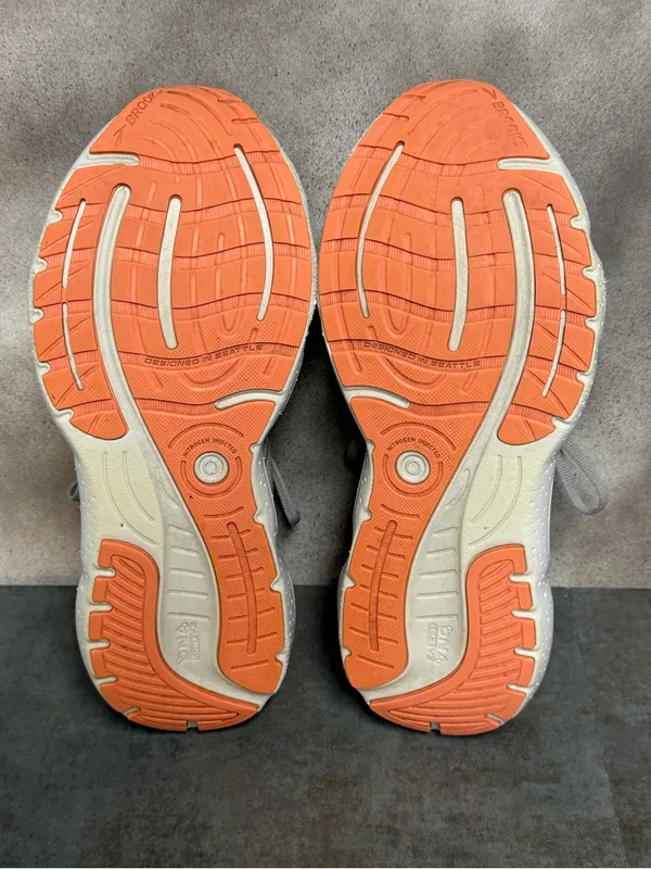 Brooks Glycerin 20 Women’s Wide Running Shoes Oyster/Latigo Bay/Coral Size 10.5D - Image 16