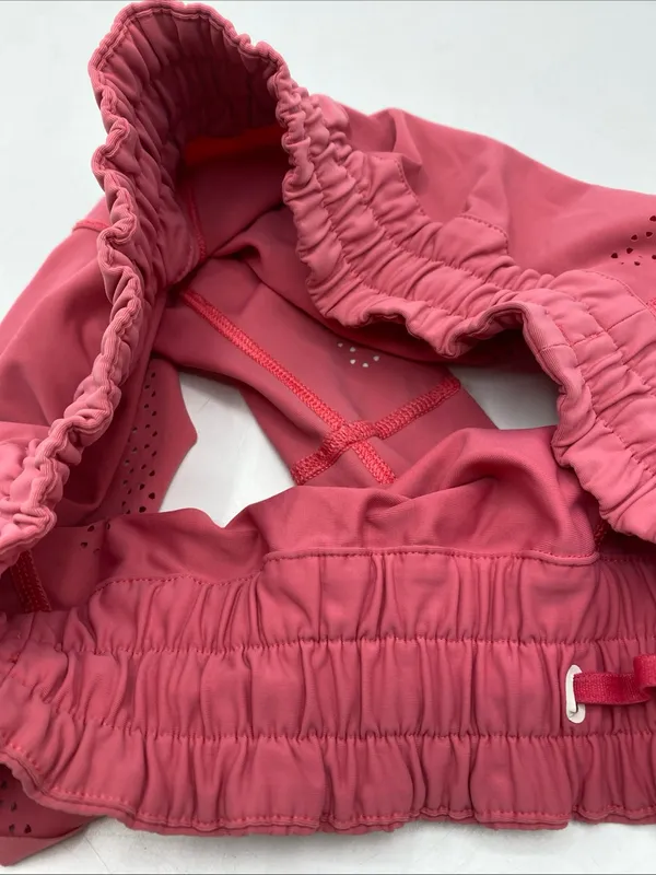 Lululemon Hit It Running Short Polar Pink W7AE1S Athleisure Perforated 4 Light - Image 5