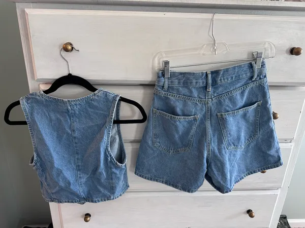 Zara Jean Vest and Shorts Set - Image 4