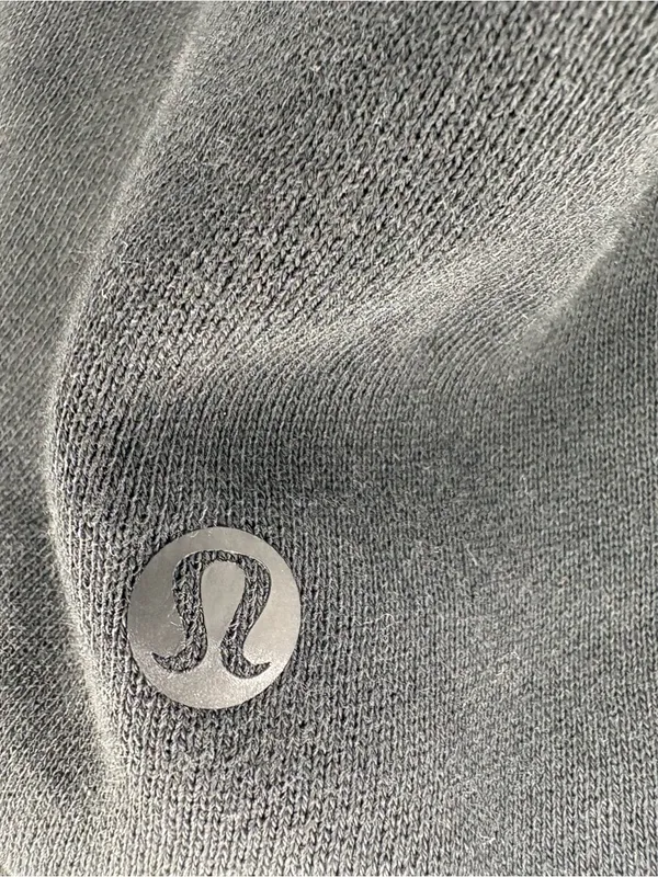 Lululemon unisex black hoodie cotton small quiet luxury goth casual preppy athle - Image 8