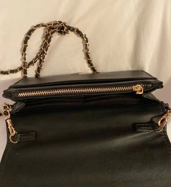 BCBG Black Crossbody Bag - Image 4