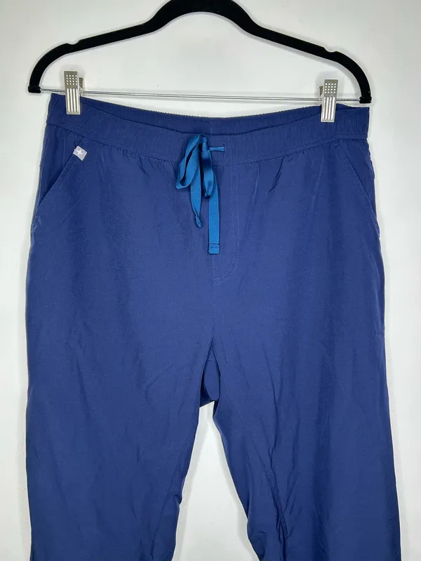 Figs Tansen FREEx Lined Jogger Scrub Pants Navy Size Medium - Image 3