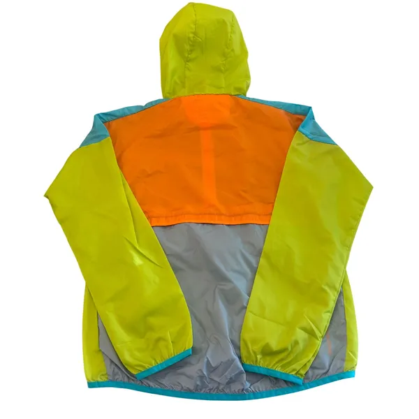 NEW Cotopaxi Teca Windbreaker Women XS Blue Green Packable Anorak 1/2 Zip Hooded - Image 8