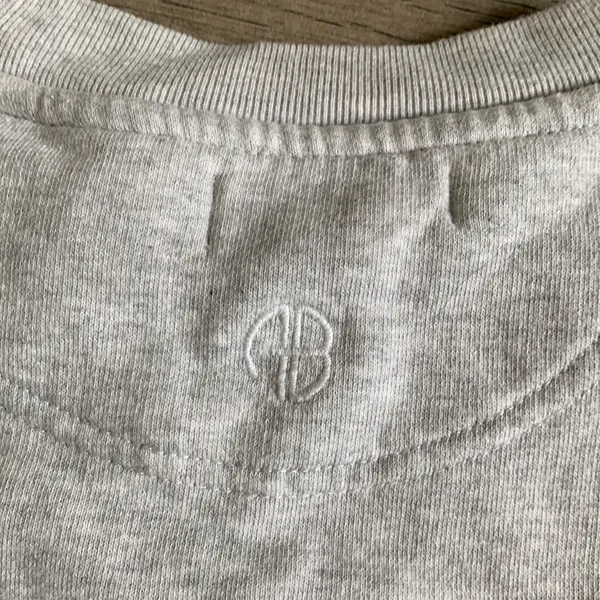 Anine Bing terry O’Neill gray sweatshirt - Image 8