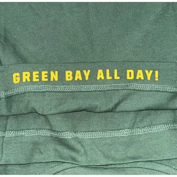 New Duluth Trading Women's Packers Longtail T-Shirt Green Bay NFL Small - Image 5