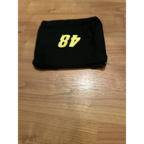 Race Ready Lady Nascar Canvas Zippered Bag #48 Black - Image 8