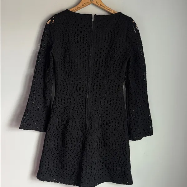Maje Reverso Crochet Lace Dress Small - Image 3