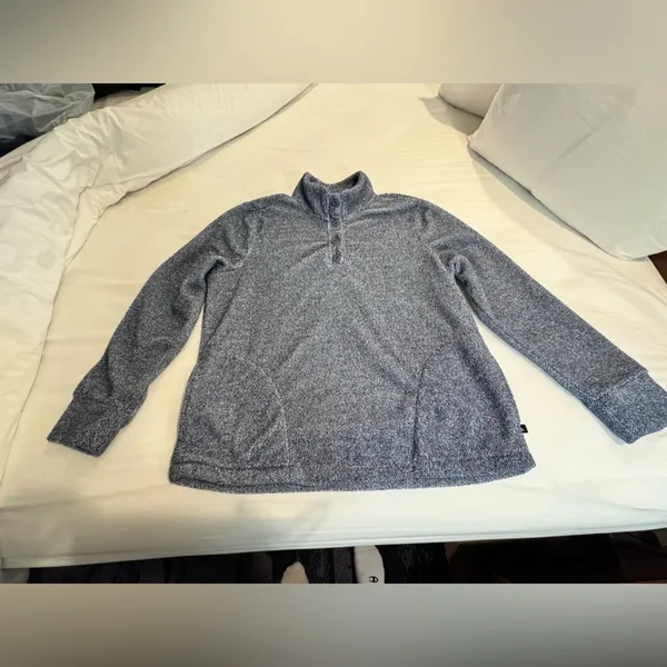 Eddie Bauer Women's Radiator Snap Mock Neck Fleece Pulloverr - Image 2