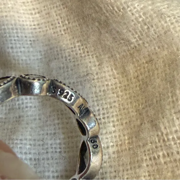 Pandora Alluring Brilliant Marquise Stackable Rings - Image 8