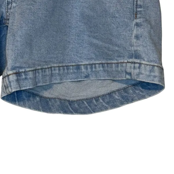 Abercrombie & Fitch Womens Short Jeans The Dad Maternity Denim Blue 25/0 NWT - Image 4