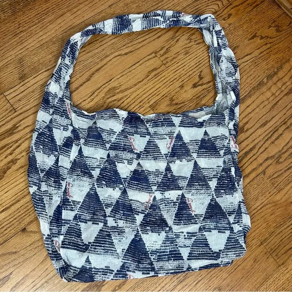 Free People | Gauzy Muslin Geometric Lightweight Tote Bag - Image 7