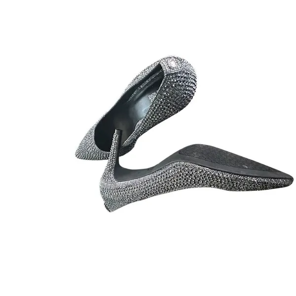 Michael Kors Black Rhinestone Pumps Size 8M - Image 3