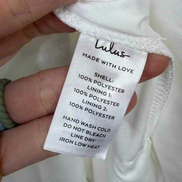 Lulus Lux Bridal NWOT Blissfully Beloved Ivory Backless A-Line Bow Wedding Dress - Image 13
