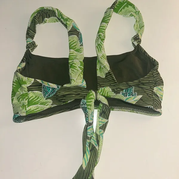 Aerie floral print bikini top - Image 2