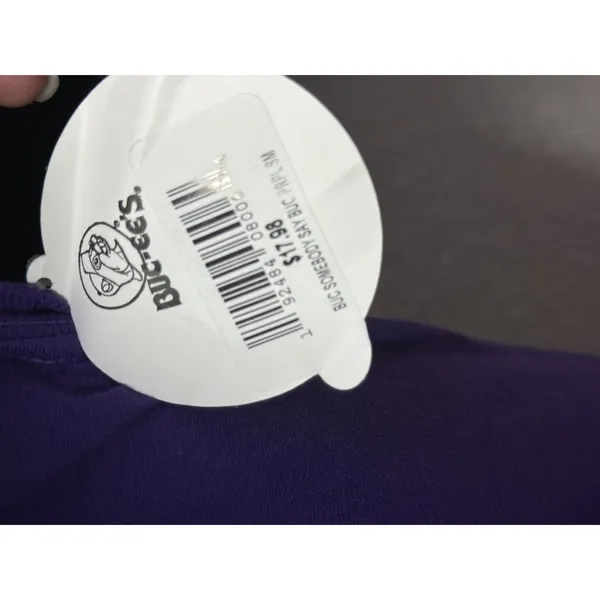 Bucees Shirt size small Purple Did Somebody Say Surf Sun Summer Graphic Tee - Image 3