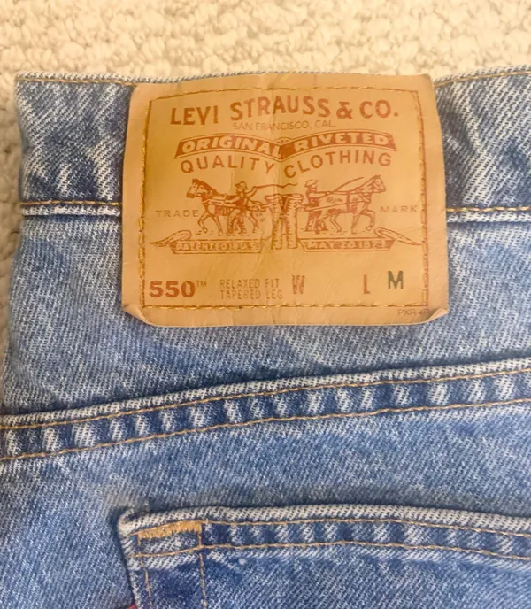 Vintage 550 Levi's jeans - Image 2