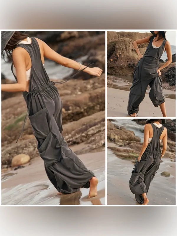 NWOT Free People FP Movement Infinity Onesie - Washed Black - XS - Image 2