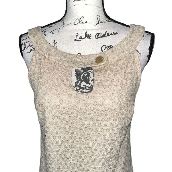 White House Black Market tan dress‎ - Image 3