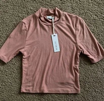 Cotton On Light Brown Crop Top - Image 3