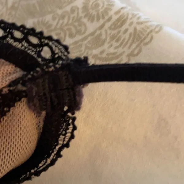Pure water black lace bra - Image 11