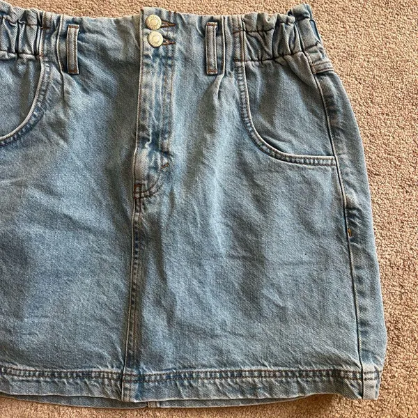 topshop | denim skirts | size 10 | mini skirt - Image 2
