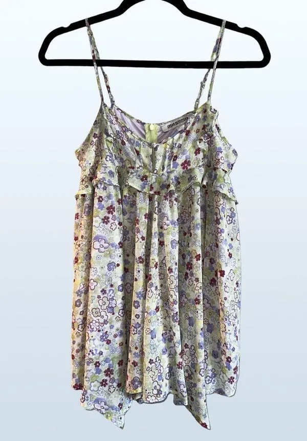 SOLD OUT, NWT Chiffon Floral Romper, XS - Image 6