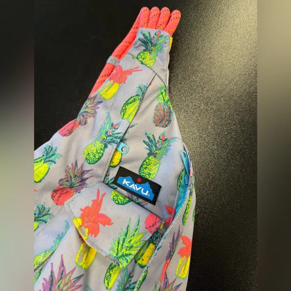 KAVU Pineapple Mini Rope Sling Pack Bag - Image 2