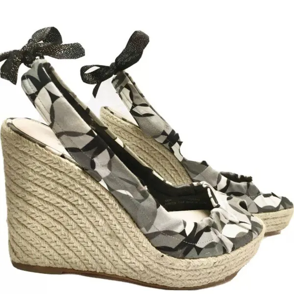 COACH Maritza wedge espadrille rope platform peeptoe sandal - Image 2