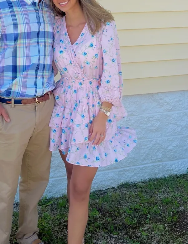 Love Shack Fancy Floral Dress Mini - Image 2