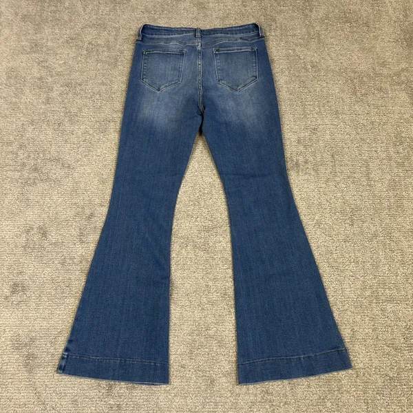 Kancan Jeans Womens 31 15 Flare High Rise Stretch 31x32 Festival Rodeo Cowgirl - Image 6