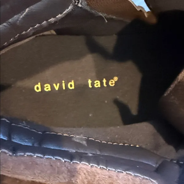 NWOT David Tate Chocolate Suede Chukka side zip forest Boots Y2K 7.5 - Image 2