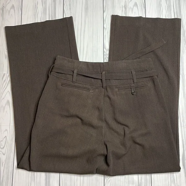 90s Vintage Body by Victorias Secret Wide Leg High Rise Trousers Size 8 - Image 7