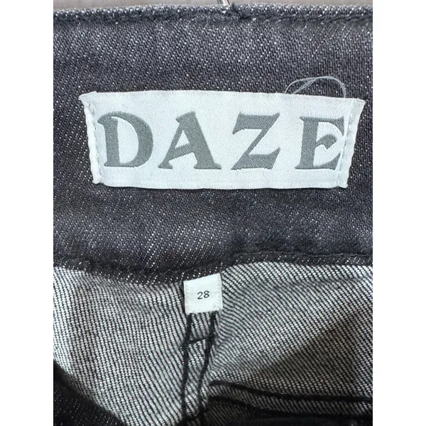 Daze 28 Black‎ Denim Skinny Jeans Women's High Rise Stretch - Image 3