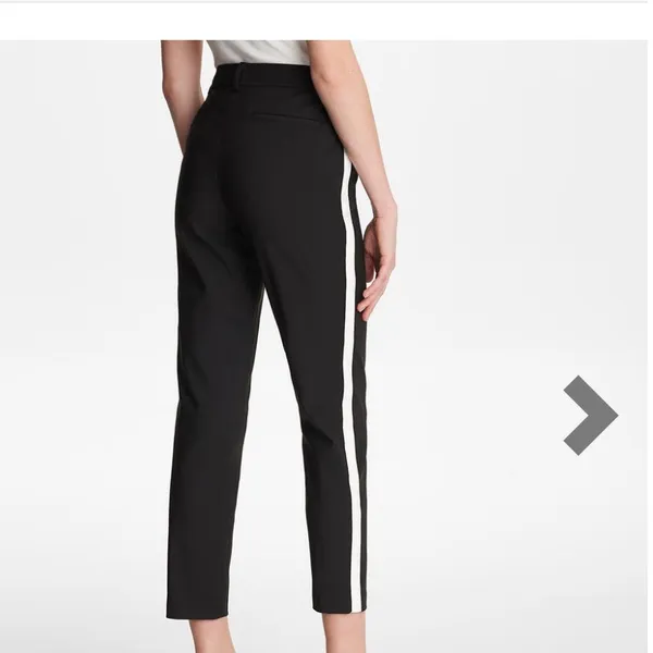 Karl Lagerfeld Paris compression pant striped side - Image 2