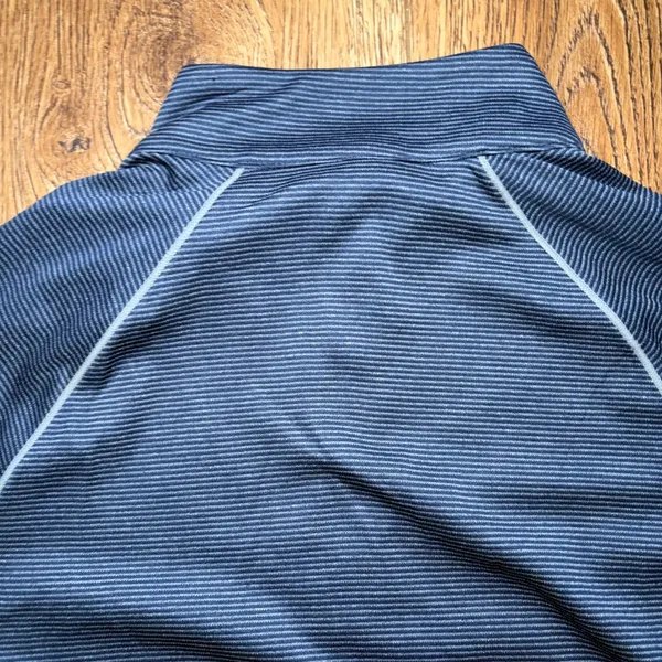 Under Armour Tampa Bay Rays Womens M Navy Blue Stripe Quarter Zip Pullover - Image 9