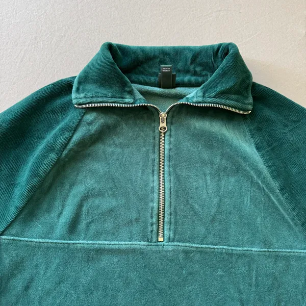 Wild Fable Velour Quarter Zip Sweatshirt - Image 6