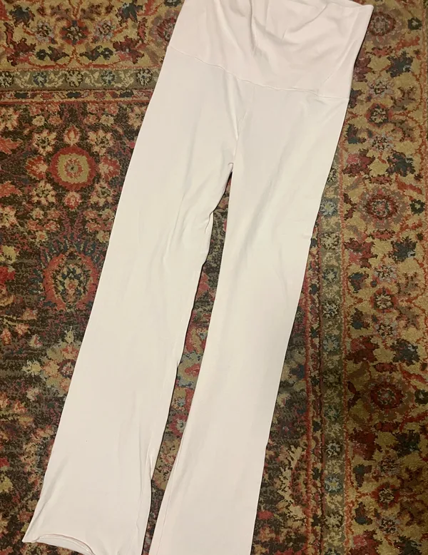 Skims jersey cotton flare leggings - Image 3