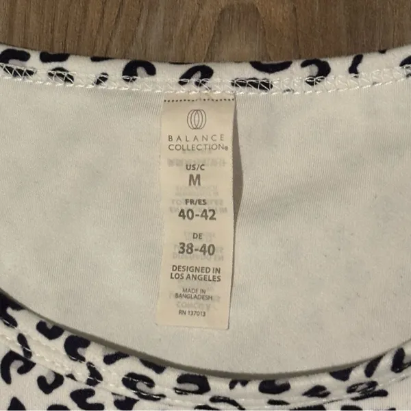 Balance Collection Leopard/cheetah print athletic muscle tank - Image 2