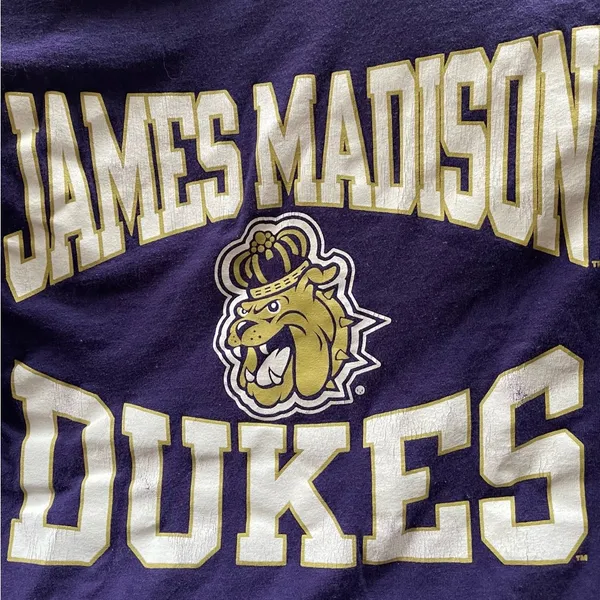 Champion James Madison U Logo T-shirt in Purple - Image 5