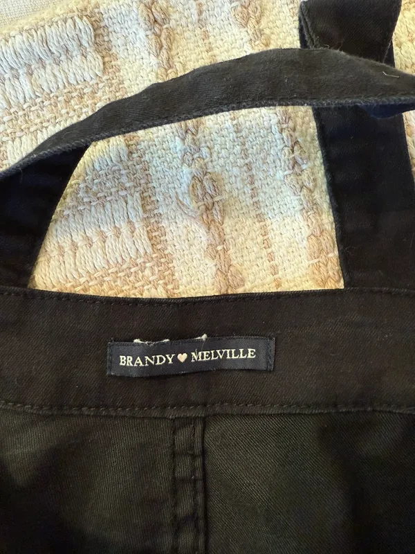 Brandy Melville Black Overalls - Image 2