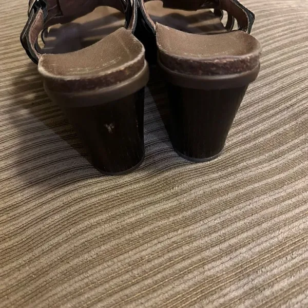 Dansko black leather mule heel (41) - Image 2