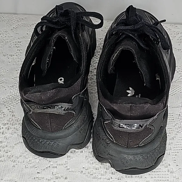 Adidas Ozweego Celox core black low top lace up athletic shoes sz 9 - Image 6
