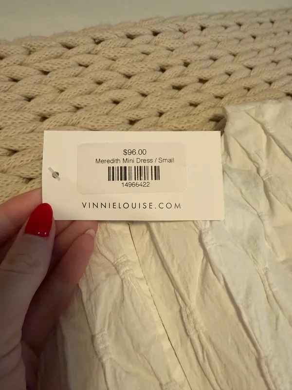 Storia White babydoll dress - Image 2
