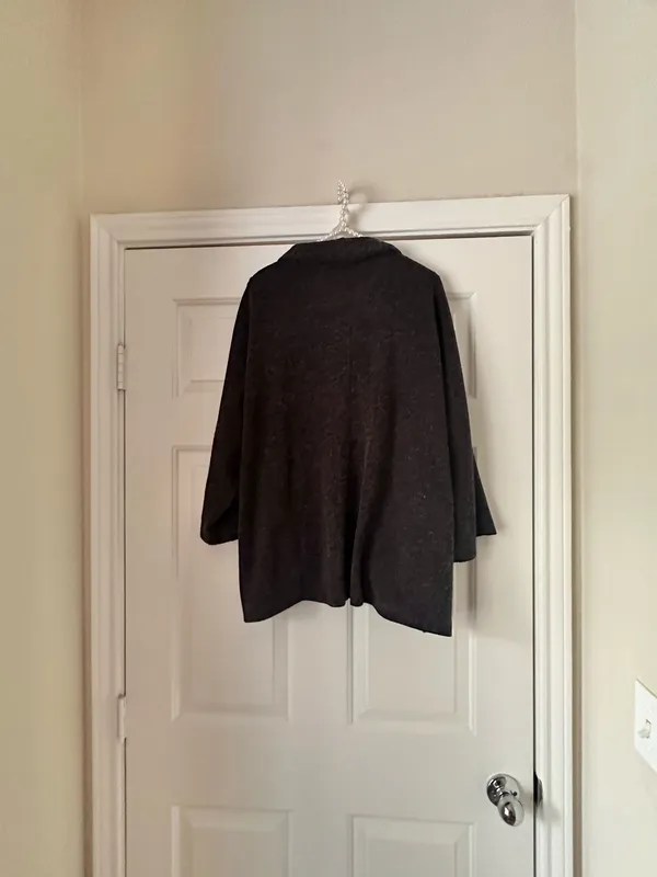 Dear Scarlett Dark Grey Cowl Neck 2 Piece Set Black Size M - Image 3