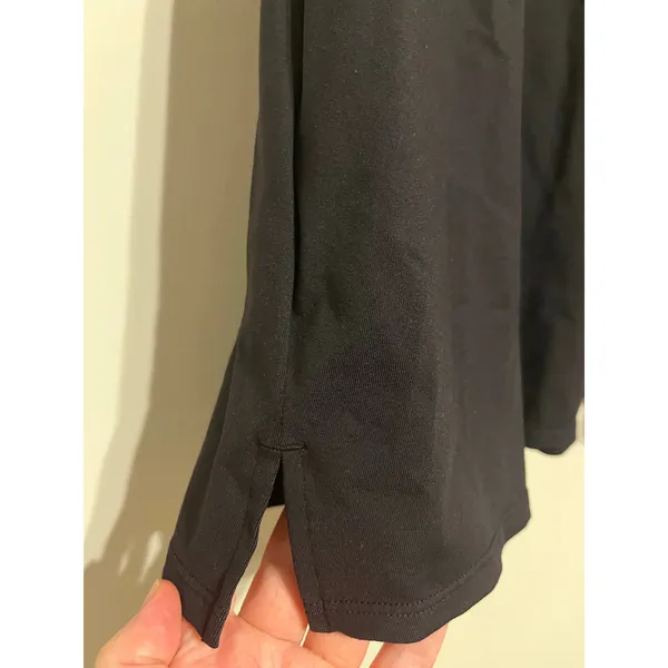 Alo Yoga Charmed Tennis Dress Point Collar Black Size XS - Image 5