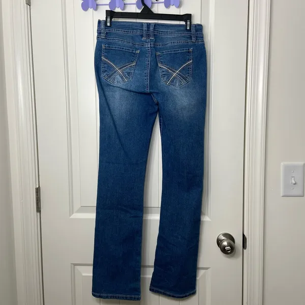 EUC Wallflower women’s‎ medium wash The Legendary Fit stretch casual pants jeans - Image 4