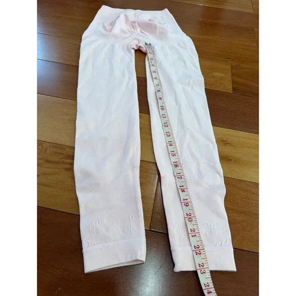 Unbranded Thermal Underwear Set Women Pink Ribbed Long‎ Sleeve Leggings Small - Image 6