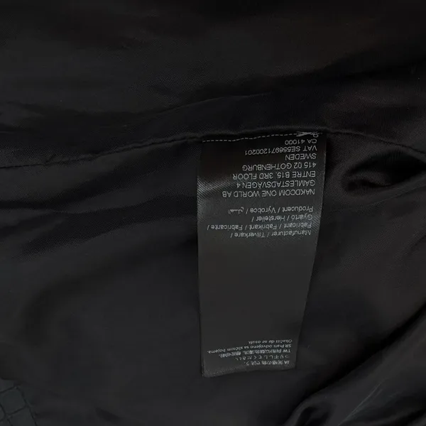 NA-KD Black Faux Croc Oversized Blazer Jacket Reptile‎ Texture EU 36 US 6 - Image 14