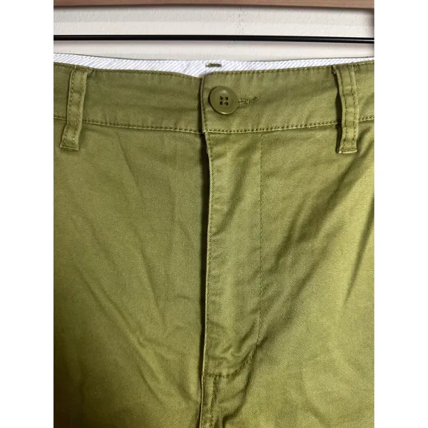 Boden Womens‎ High Rise Tapered Chino Pants Olive Green R0489 US 6P - Image 4